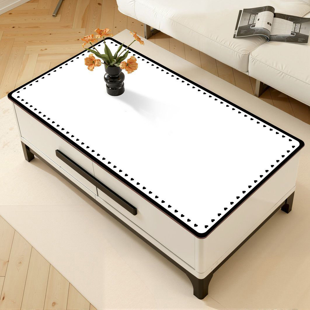 茶几桌布防油防水免洗防烫桌垫轻奢高级感客厅皮革电视柜桌垫台布,居家布艺,桌布,淘宝优惠券,粉丝福利购,淘宝优惠卷