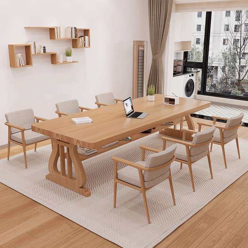 去客厅化实木大长书桌沙发多人学习桌书法桌现代简约大板桌棋弈桌,3C数码配件,其它配件,淘宝优惠券,粉丝福利购,淘宝优惠卷