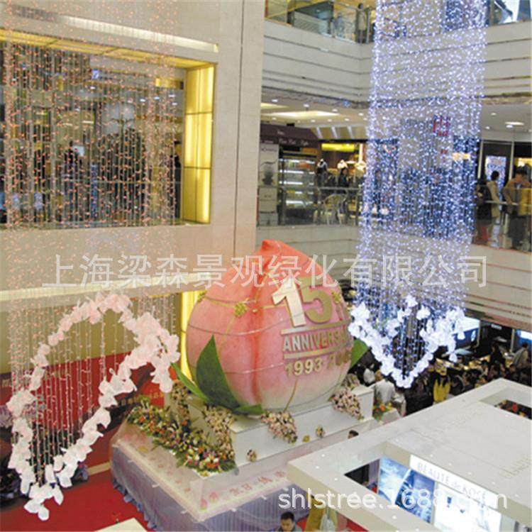 大型商场美陈布置节庆泡沫仿真桃子寿桃玻璃钢雕塑摆件中庭道具,鲜花速递/花卉仿真/绿植园艺,割草机/草坪机,淘宝优惠券,粉丝福利购,淘宝优惠卷