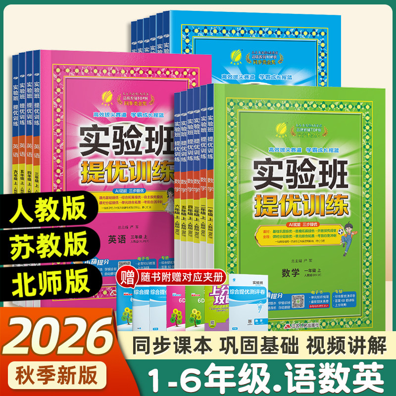小学实验班提优训练语数英