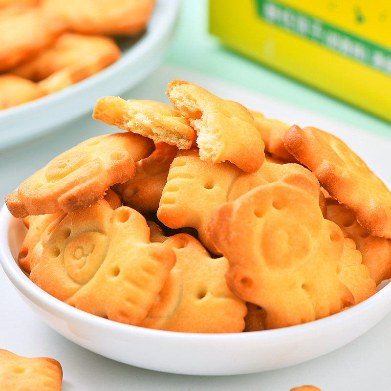 KOHOJO奶油味曲奇小熊饼干礼盒装送礼品下午茶点心小零食休闲食品