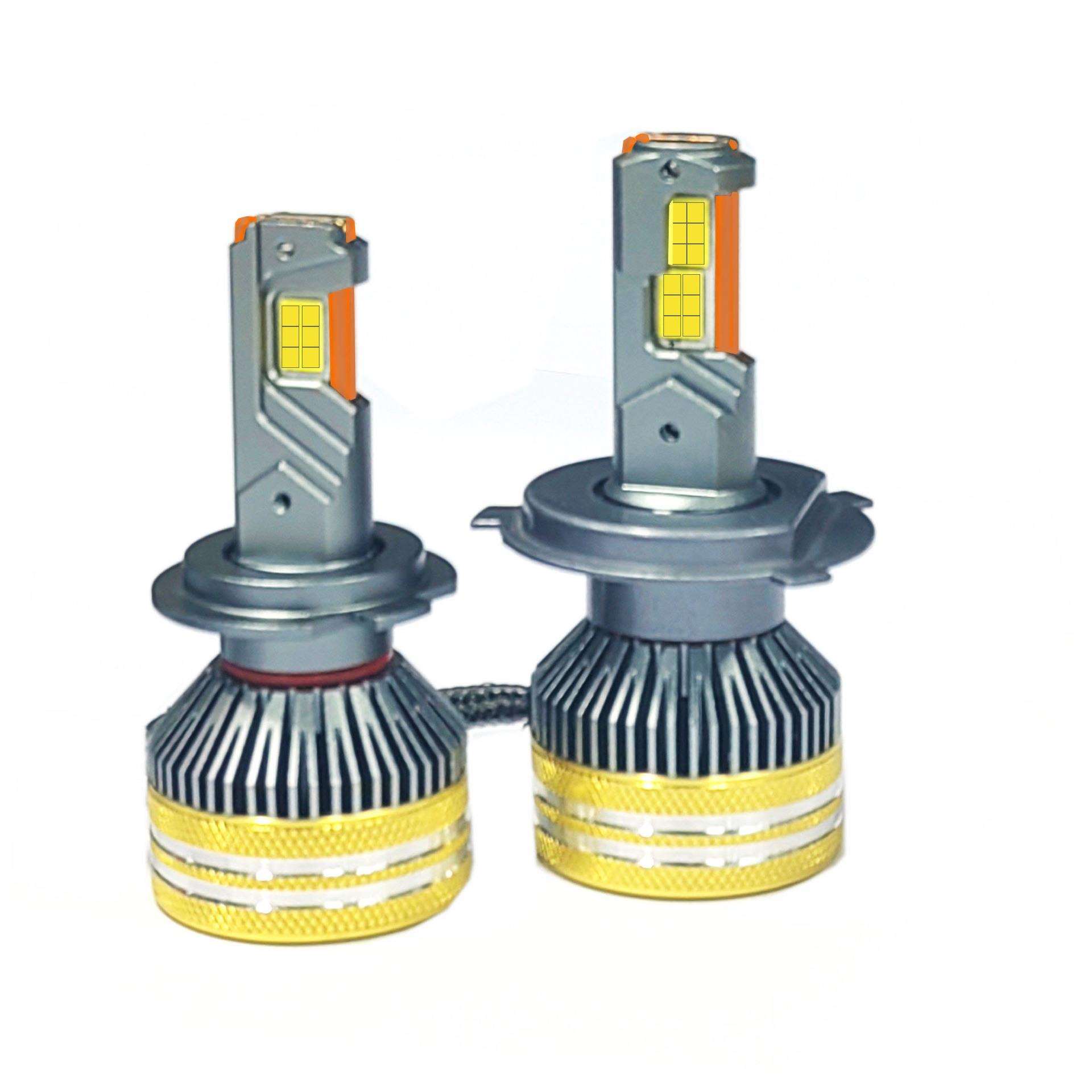 120W 汽车LED大灯小车货车通用高亮车灯car led headlamp跨境配件