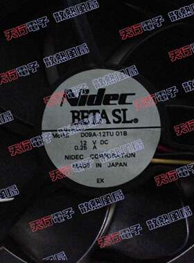 散热风扇 DLP大屏幕VS-XL21CH VS-XL50CH D09A-12TU 01B 12V0.25A