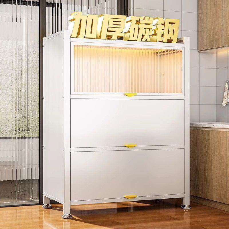 加高加厚钢制储物柜厨房置物架碗柜家用落地多层收纳柜铁艺餐边柜,鲜花速递/花卉仿真/绿植园艺,割草机/草坪机,淘宝优惠券,粉丝福利购,淘宝优惠卷