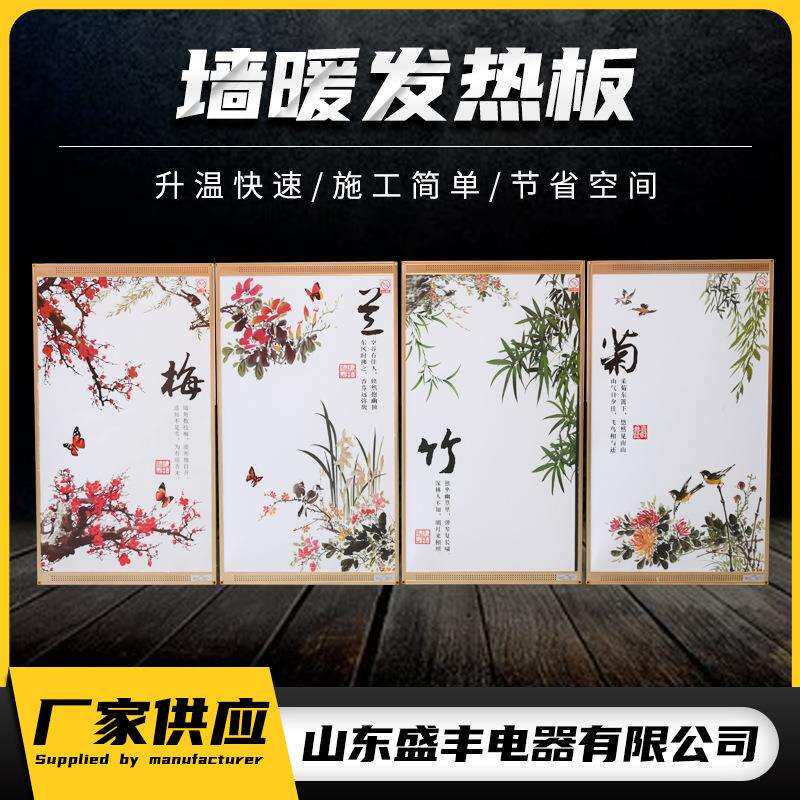 石墨烯远红外电暖器壁挂取暖画节能省电 家用取暖器壁挂式