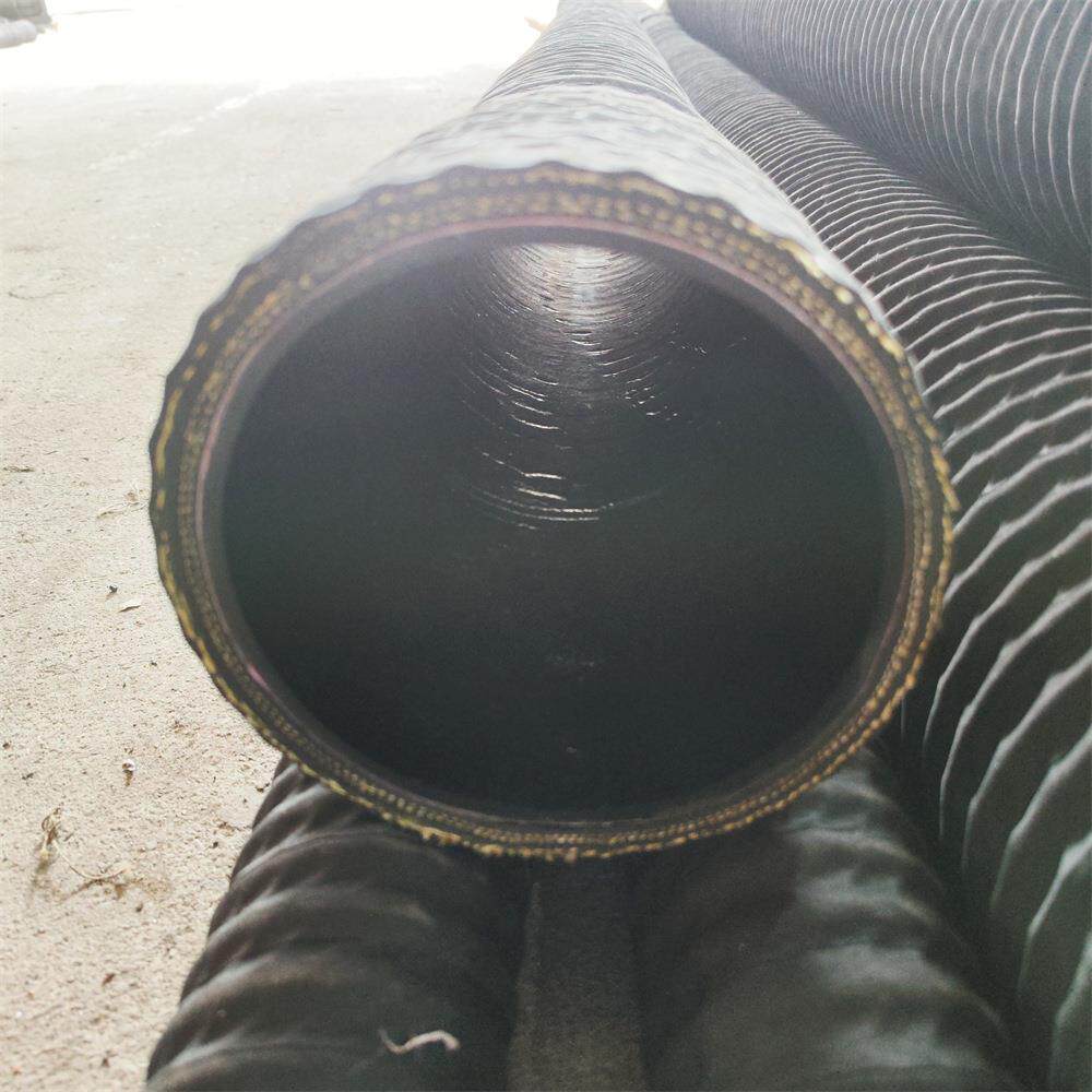 钢丝缠绕耐磨橡胶软管 输送混凝土 砂石料高强度优质橡胶钢丝软管