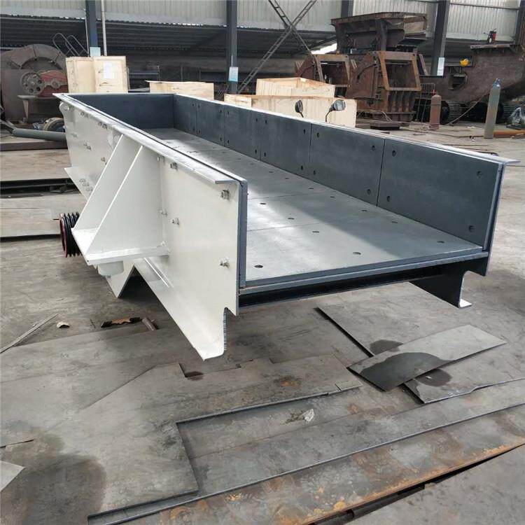 矿石破碎前泥石分离机破碎石块振动送料机多种规格制砂振动给料机