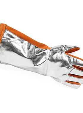 代尔塔205401 防金属喷溅隔热手套TERK400A 隔热服配件 劳保隔热