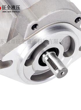 征全HGP-33A-F14/14R台湾新鸿型齿轮油泵自动机械齿轮高压齿轮泵