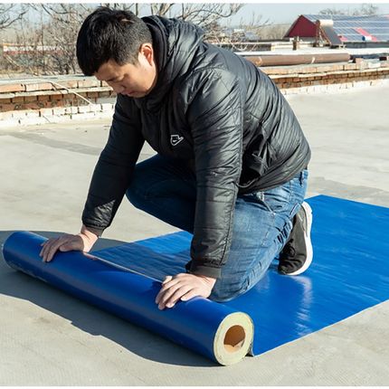 丁基防水补漏胶带加厚耐候膜防水材料屋顶自粘丁基胶卷材强力防漏