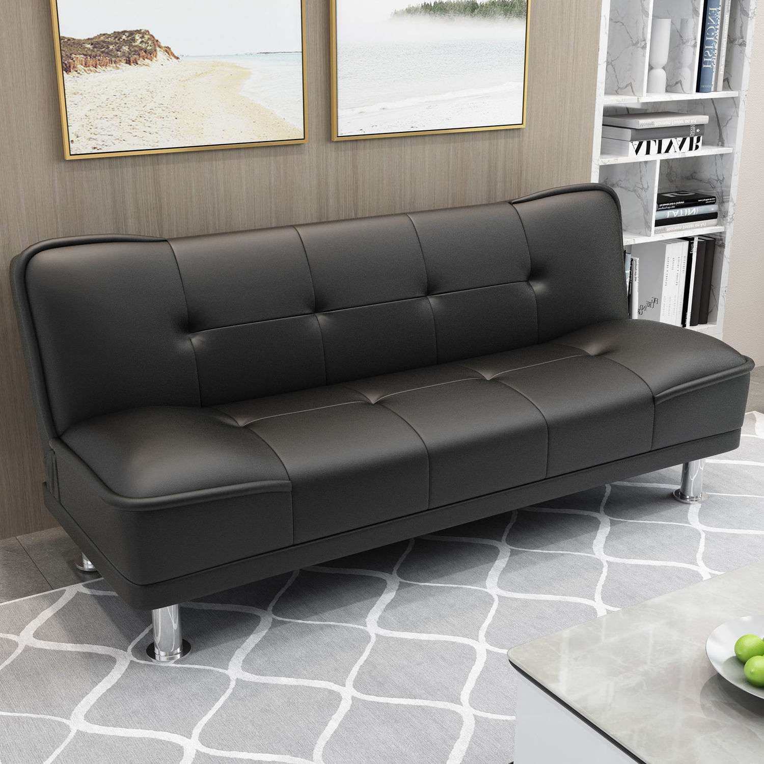 简约沙发床可折叠小户型客厅多功能公寓两用办公室午休三人皮沙发,3C数码配件,其它配件,淘宝优惠券,粉丝福利购,淘宝优惠卷