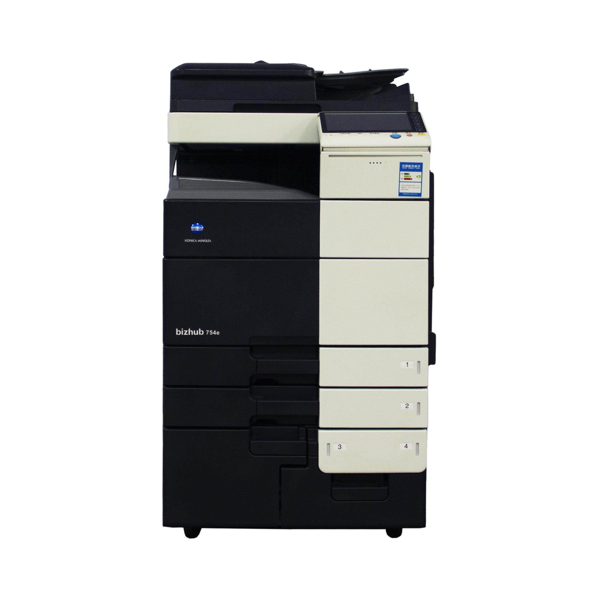 Used Konica Minolta 654/754 black and white copier - 实物图