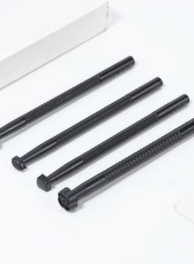 20PC重型皮革印花钢印黑色皮革花形钢印diy手工皮雕个性活字印章