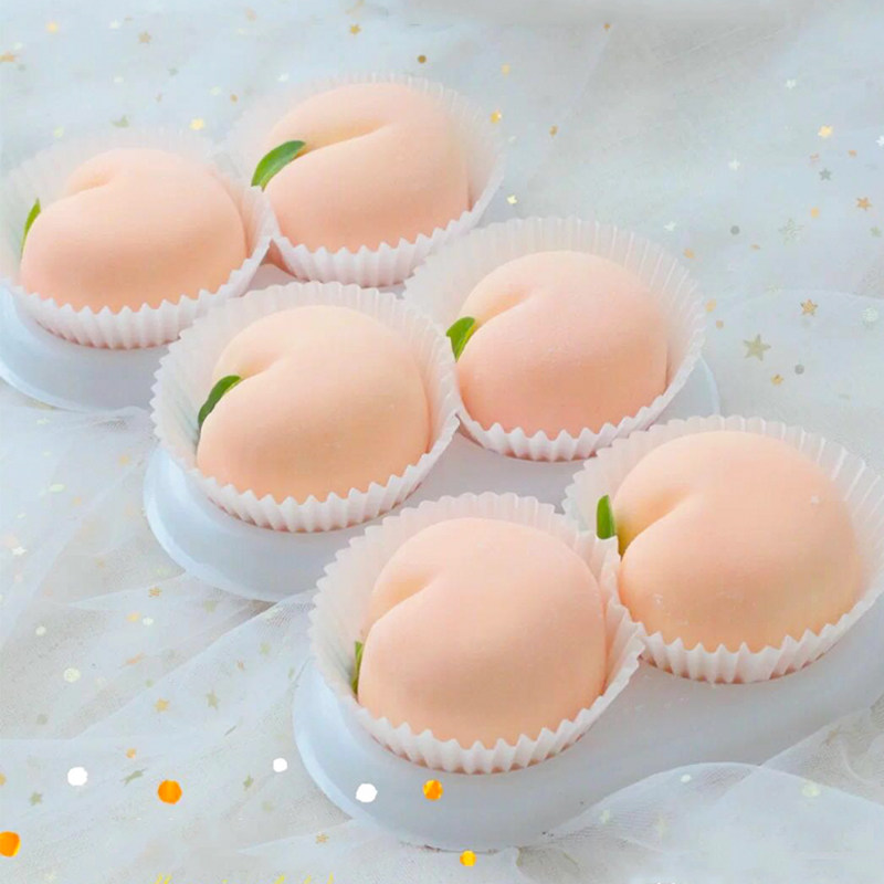 加厚新款两粒三粒装透明蛋黄酥泡芙小西点雪媚娘包装盒拱形烘焙盒