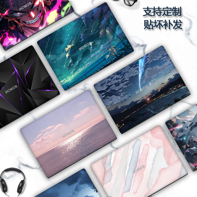 适用2024款荣耀笔记本电脑MagicBook Art14贴纸MRA-521彩膜MRA-56