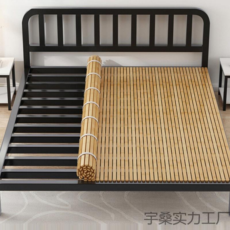 楠竹硬床板护腰护脊夏季清凉超薄环保排骨架可折叠整块床垫板