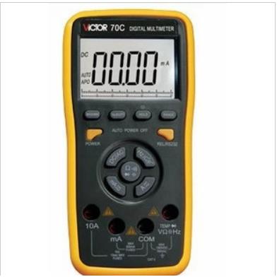 【 】 原装胜利万用表 VC70C按键触发型数字多用表