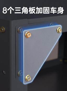 3YV5重型工具车加厚加大加高定 制三层多功能带刹车物料零件周转