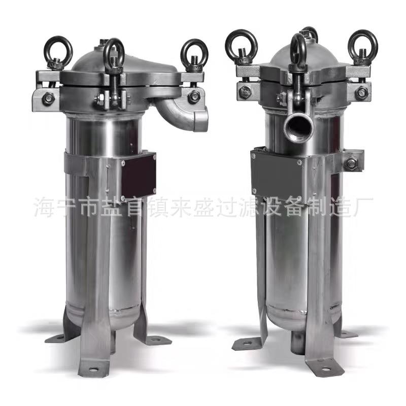 龟背式侧入式袋式过滤器 水过滤 液体过滤 酸性 碱性 精密过滤