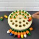 儿童蘑菇萝卜记忆棋类幼儿园小班逻辑思维专注力训练益智区角玩具