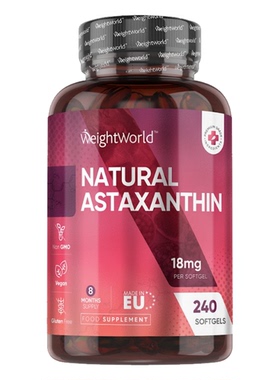 WeightWorld虾青素240粒胶囊