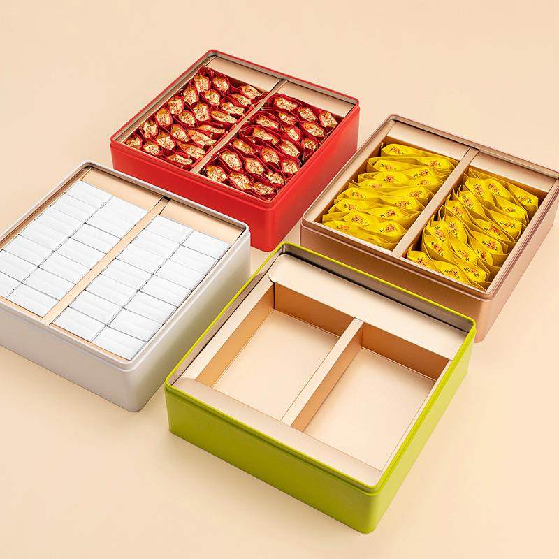 马口铁盒方形糖果曲奇饼干包装盒通用茶叶金属收纳茶饼铁盒子空盒,包装,金属盒包装,淘宝优惠券,粉丝福利购,淘宝优惠卷