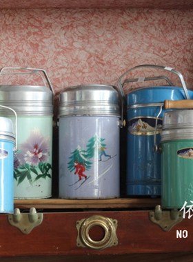 老上海怀旧老物件老保温桶老冰棍桶保温瓶店铺装饰品摆件拍摄道具