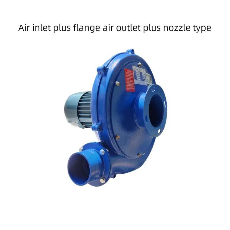 九洲普惠CZY型中压风机铸铝壳鼓风吸尘工业锅炉吸尘充气加压送风