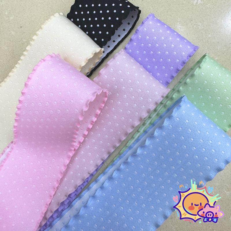 裙边双色波点带 手工diy发饰蝴蝶结材 服饰草帽配饰礼盒鲜花包装,纺织面料/辅料/配套,织带/丝带/缎带,淘宝优惠券,粉丝福利购,淘宝优惠卷