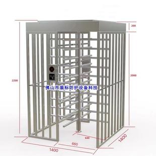 湖南高铁站旅客入口不锈钢全高单向门封闭式 防止逆带刷卡门禁转闸