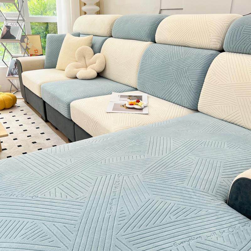 摇粒绒沙发套全包万能套防滑沙发垫子盖布防猫抓笠家居装饰,居家布艺,沙发套,淘宝优惠券,粉丝福利购,淘宝优惠卷
