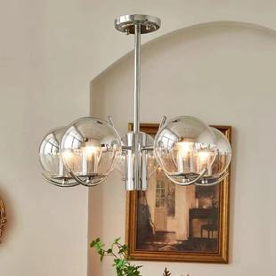 中古包豪斯餐厅吊灯主卧室灯现代简约玻璃北欧客厅灯具餐桌饭厅灯