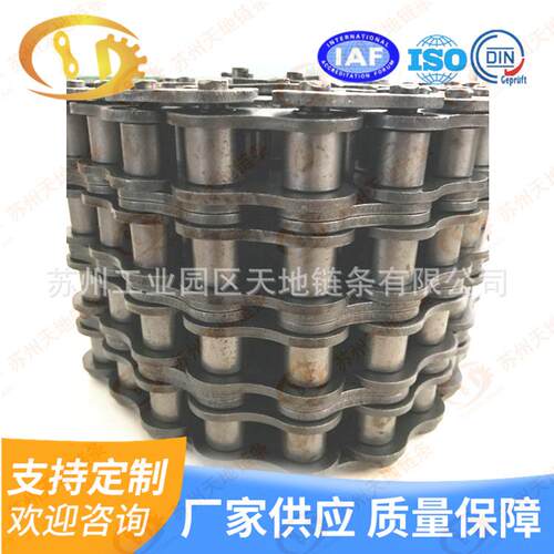 链条 传动链 输送链条 链轮链条厂家 多三排工业链条12B-3