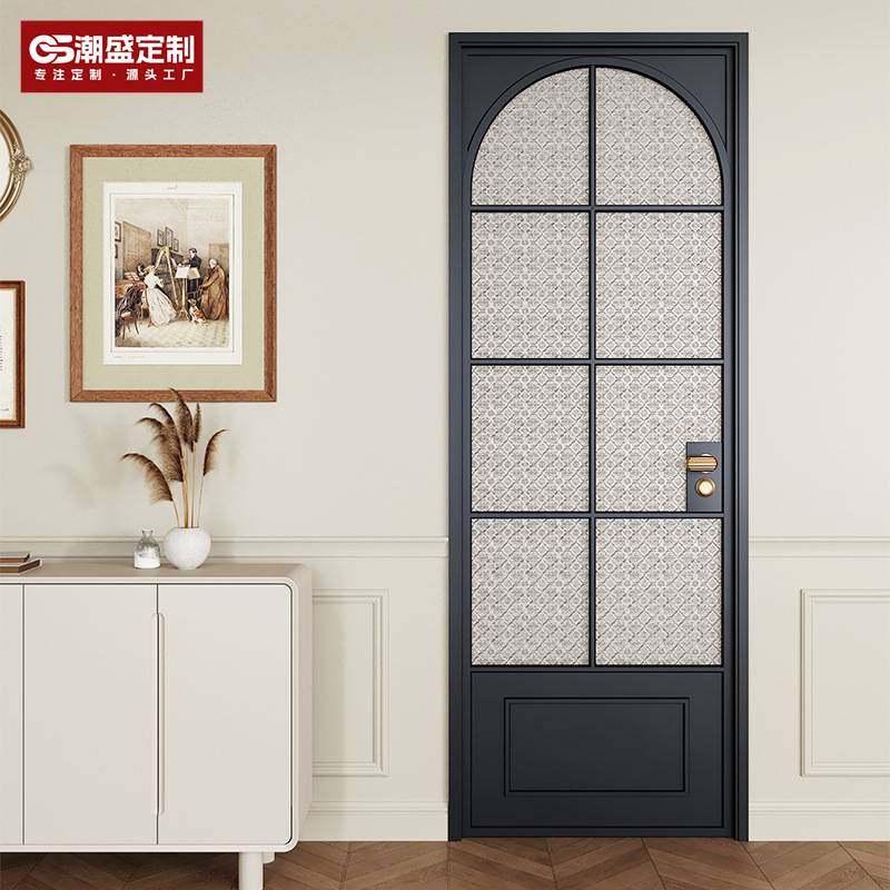 法式复古铝合金门玻璃门极窄边框门卫生间极窄门包厢门店铺门定制,全屋定制,卫生间门/厕所门,淘宝优惠券,粉丝福利购,淘宝优惠卷