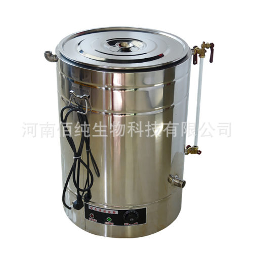 养蜂工具 310SS 电加热蜂蜜桶100L + 可伸缩-双层蜂蜜过滤网