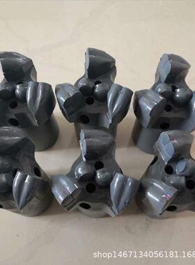 φ75 金刚石三翼内凹复合片PDC不取芯钻头 地质探水钻头 厂家直销