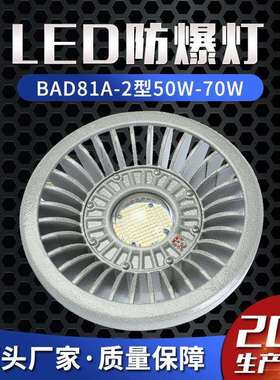 LED防爆灯免维护BAD81A-2型50W-70W防爆灯照明灯路灯防爆护栏灯