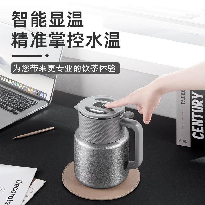 新品纯钛焖茶壶钛壶保温水壶大容量智能家用办公商务礼品闷茶壶