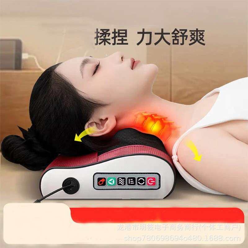 按摩枕颈椎按摩仪颈肩揉捏多功能腰背部按摩器热敷电动全身全自动,3C数码配件,其它配件,淘宝优惠券,粉丝福利购,淘宝优惠卷