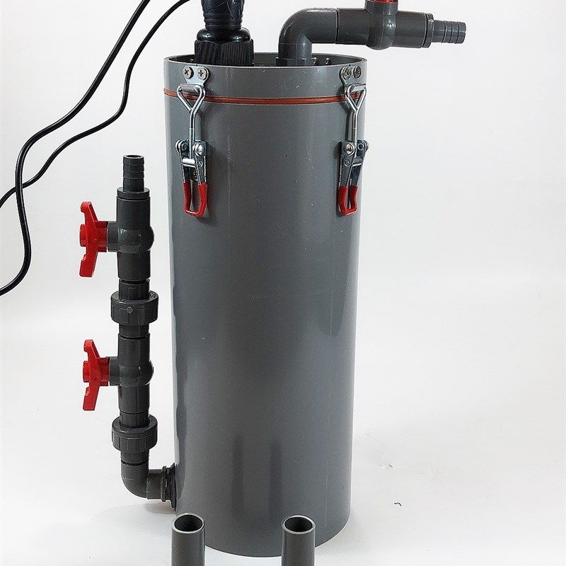 扩散桶过滤桶缸外加热桶uv杀菌灯桶排气阀不集气