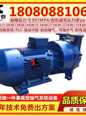 铜叶轮2BV2061水循环真空泵泰州工业用真空泵压缩机一备一用泵站