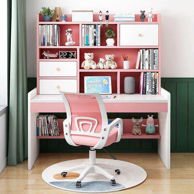 学生书桌书架书柜一体桌可升降小学生写字桌学习桌简约卧室电脑桌,鲜花速递/花卉仿真/绿植园艺,割草机/草坪机,淘宝优惠券,粉丝福利购,淘宝优惠卷