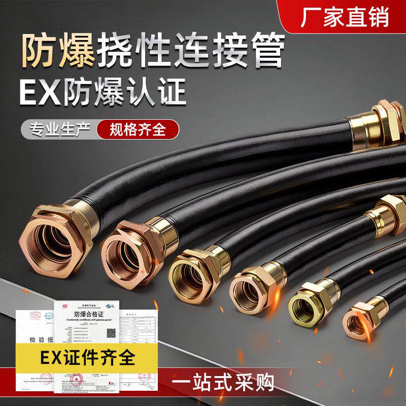 防爆挠性管4分6分防爆软管BNG连接管PVC不锈钢DN15DN20穿线管