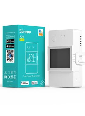 SONOFFPOWR320D电量检查改装件控制开关POWElite带显示屏20A