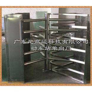 车站旅客出站大厅无需人员值守 梳状单向通道门304不锈钢止进门