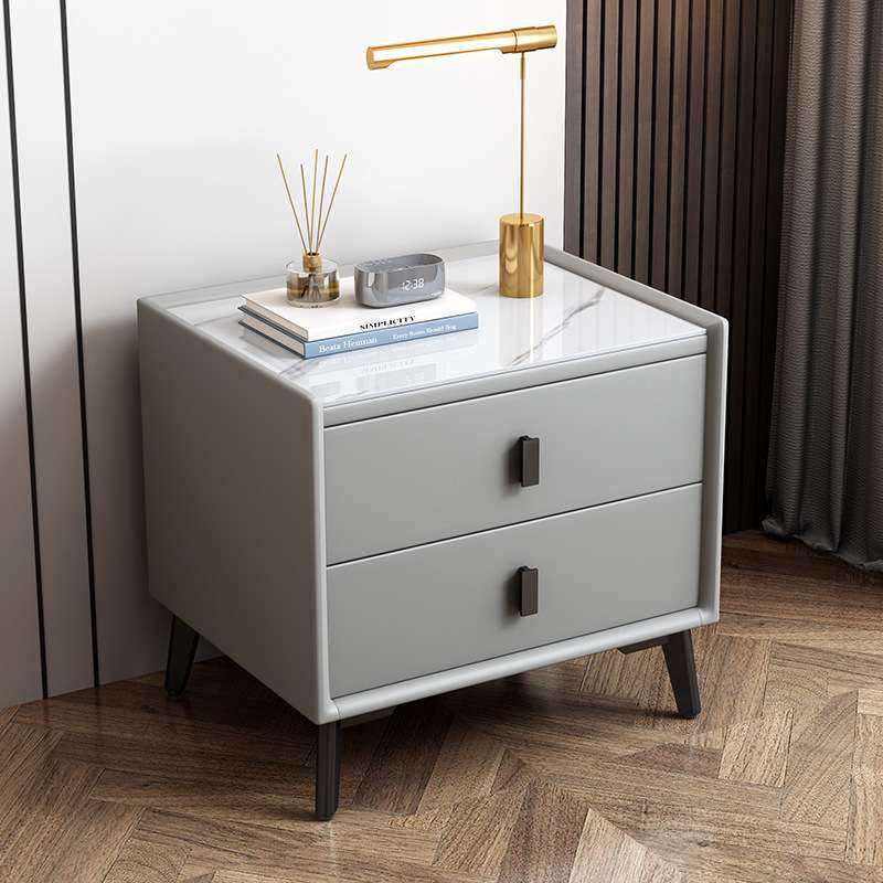 厂家直销岩板轻奢床头柜简约现代家用卧室实木床边柜皮质储物柜子,3C数码配件,其它配件,淘宝优惠券,粉丝福利购,淘宝优惠卷