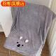 卡通珊瑚绒浴巾考拉毛巾可爱成人吸水沐浴洗澡毛巾家用大毛巾
