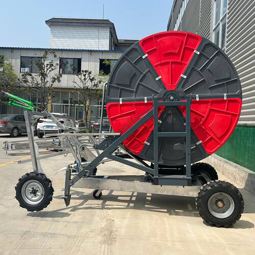 喷灌机浇地用自动绞盘式喷灌机75-400米农用高标准农田灌溉