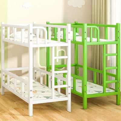 双层床班儿童床幼儿园小餐桌托管铁架铺午托床辅导午睡小学生上下