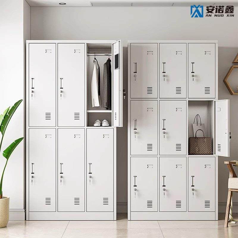 更衣柜员工储物柜商用工厂车间办公室宿舍浴室鞋柜钢制柜子铁皮柜,商业/办公家具,办公储物柜,淘宝优惠券,粉丝福利购,淘宝优惠卷